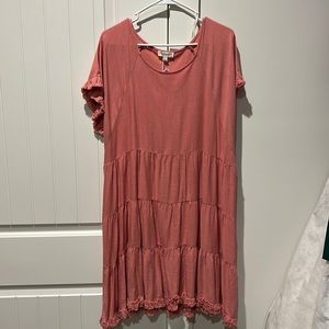 Umgee NWT pink Dress XL